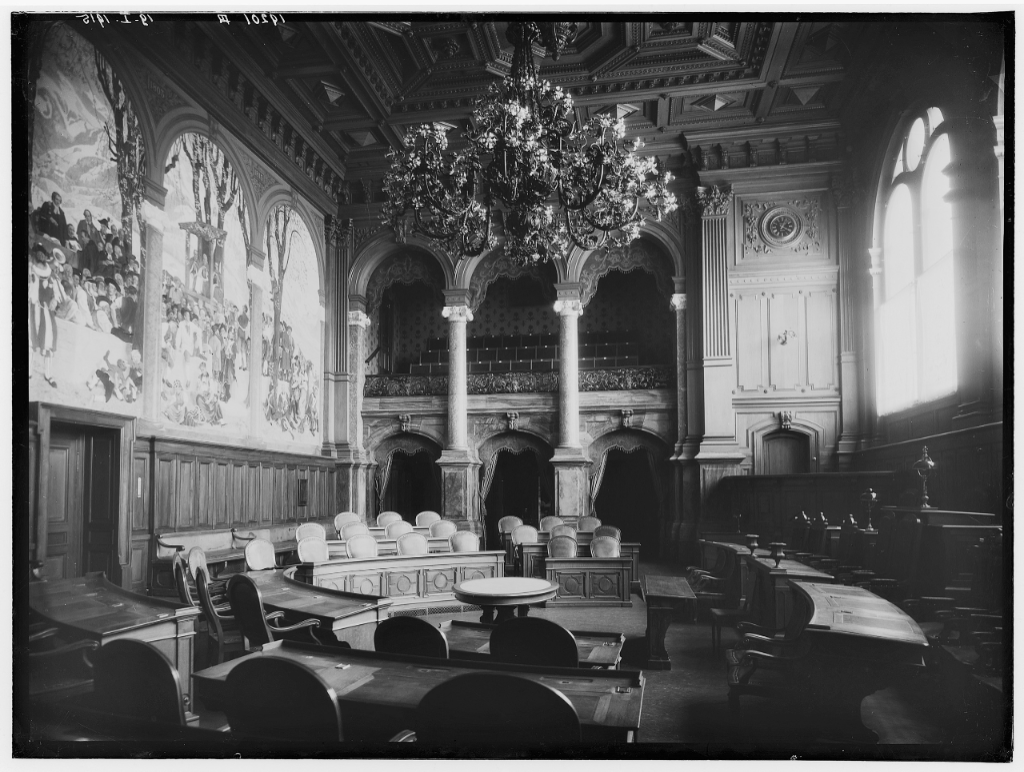 Ständeratssaal von 1920